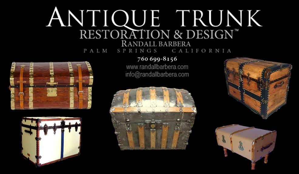 beautifully finished antique trunks for sale